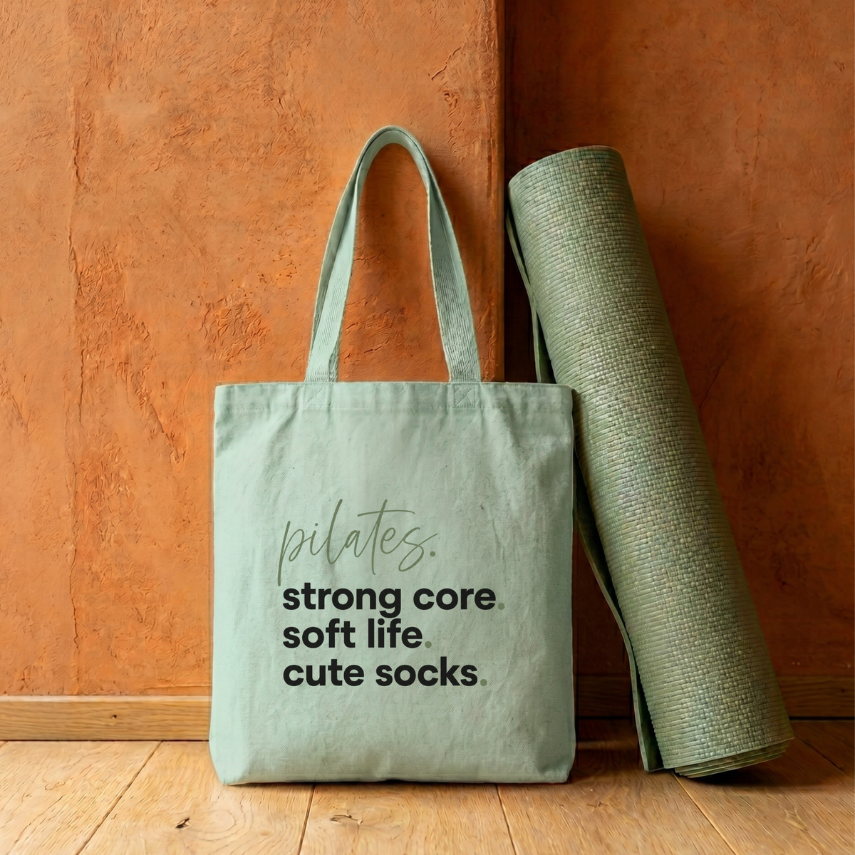 Strong Core. Soft Life. Cute Socks.