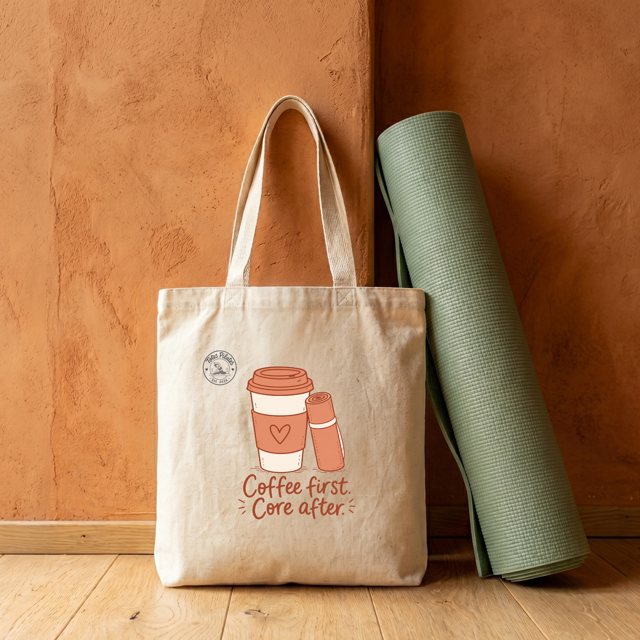 Coffee First, Core After | TotesPilates