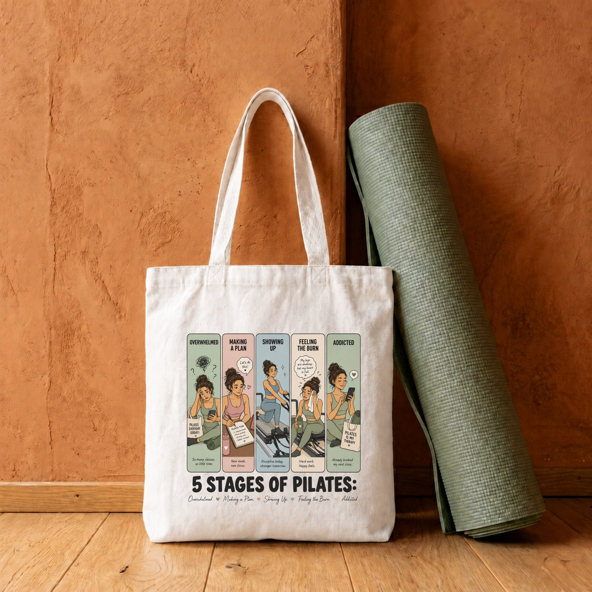 5 Stages Of Pilates